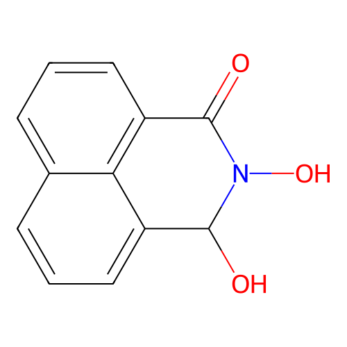 2,3-dihydroxy-3H-benzo[de]isoquinolin-1-one structure