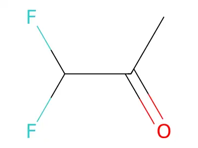1,1-Difluoropropan-2-one structure