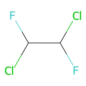 1,2-二氟-1,2-二氯乙烷 structure