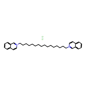 氯化海喹铵 structure