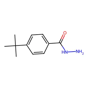 4-叔丁基苯甲酰肼 structure