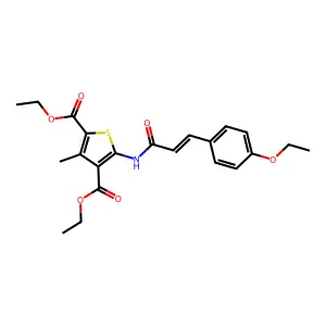C22H25NO6S structure