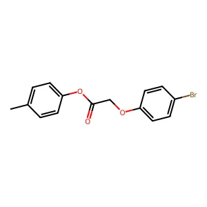 4-Methylphenyl (4-bromophenoxy)acetate structure