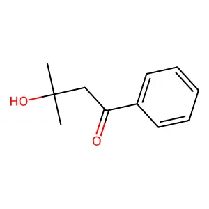 3-Hydroxy-3-methyl-1-phenylbutan-1-one structure