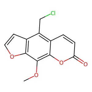 4-(Chloromethyl)-9-methoxy-7H-furo[3,2-g][1]benzopyran-7-one structure