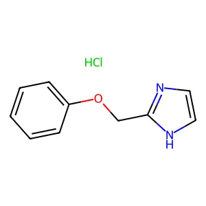 1H-Imidazole, 2-(phenoxymethyl)-, monohydrochloride structure
