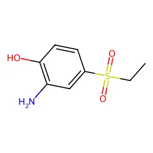 2-Amino-4-(ethylsulphonyl)phenol structure