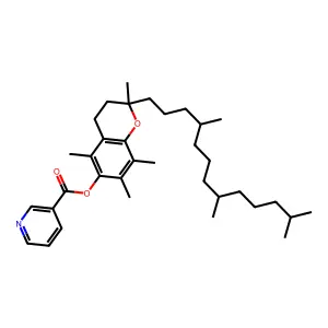 Tocopheryl Nicotinate structure