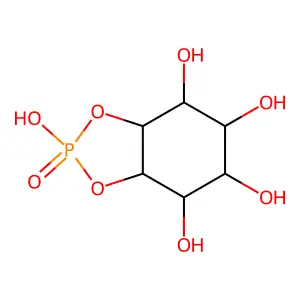 肌醇1,2-环磷酸氢酯 structure