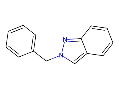 2-(Phenylmethyl)-2H-indazole structure