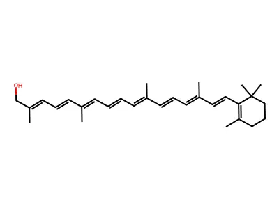 8'-apo-beta-Carotenol structure