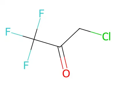 1-Chloro-3,3,3-trifluoroacetone structure