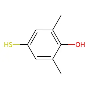 4-Mercapto-2,6-dimethylphenol structure