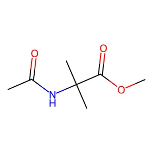 Methyl 2-acetamido-2-methylpropanoate structure