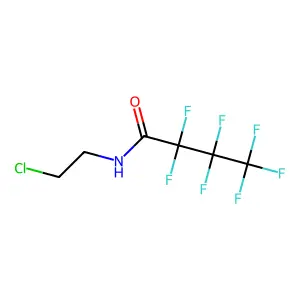 n-(2-Chloroethyl)-2,2,3,3,4,4,4-heptafluorobutanamide structure