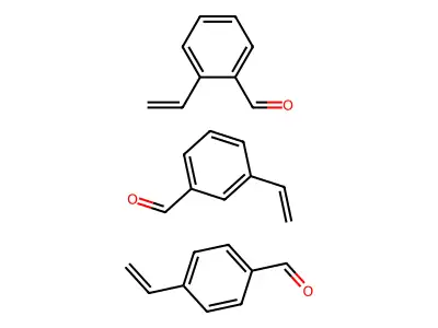 乙烯基苯甲醛 structure