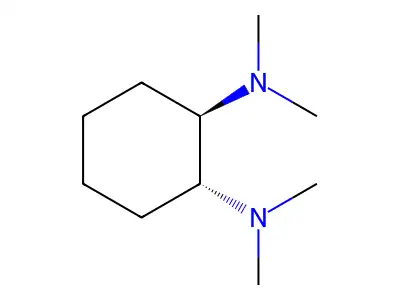 N1,N1,N2,N2-tetramethylcyclohexane-1,2-diamine structure