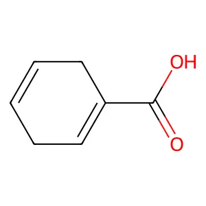 1,4-Cyclohexadiene-1-carboxylic acid structure