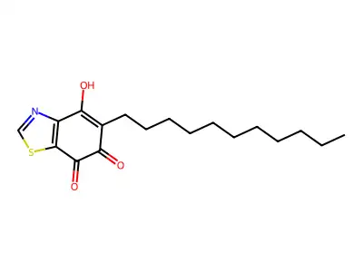 5-n-Undecyl-6-hydroxy-4,7-dioxobenzothiazole structure