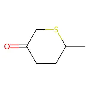 6-Methylthian-3-one structure