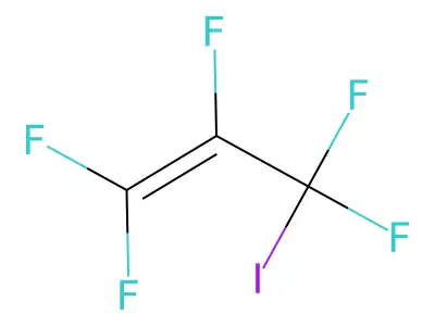 3-Iodopentafluoropropene-1 structure