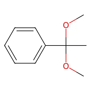 Benzene, (1,1-dimethoxyethyl)- structure