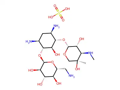 硫酸庆大霉素B structure