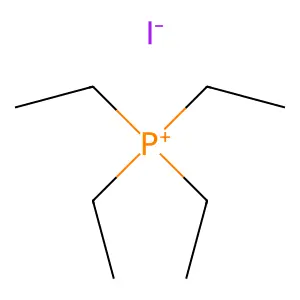 四乙基碘化鏻 structure