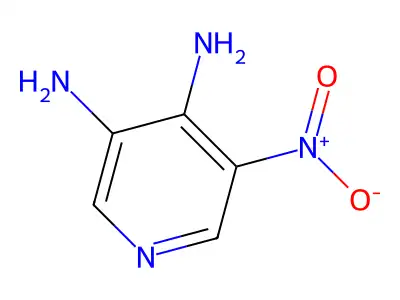 5-Nitropyridine-3,4-diamine structure