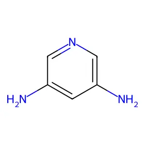 Pyridine, 3,5-diamino- structure