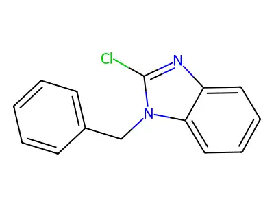1-Benzyl-2-chlorobenzimidazole structure
