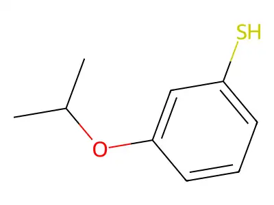 3-iso-Propoxythiophenol structure