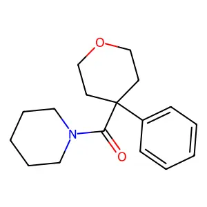 (4-Phenyl-tetrahydro-pyran-4-yl)-piperidin-1-yl-methanone structure