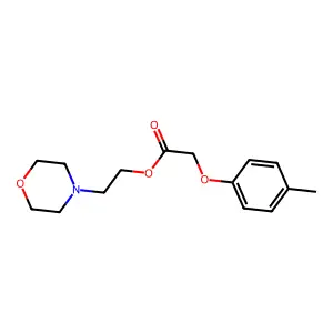 2-(Morpholin-4-yl)ethyl (4-methylphenoxy)acetate structure