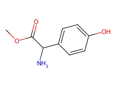 Methyl 2-((4-hydroxyphenyl)amino)acetate structure