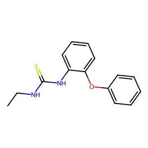 1-Ethyl-3-(2-phenoxyphenyl)thiourea structure