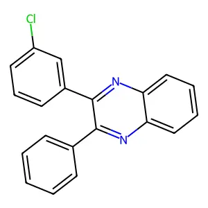 2-(3-Chlorophenyl)-3-phenylquinoxaline structure
