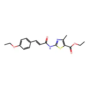 C18H20N2O4S structure