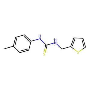 1-(4-Methylphenyl)-3-(thiophen-2-ylmethyl)thiourea structure