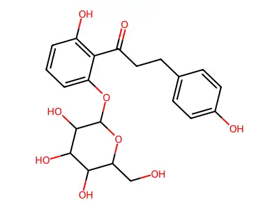 4'-Deoxyphlorizin structure