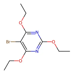 5-Bromo-2,4,6-triethoxypyrimidine structure