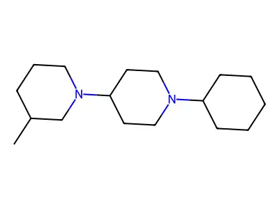 1-Cyclohexyl-4-(3-methylpiperidin-1-yl)piperidine structure
