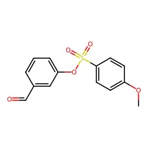 3-Formylphenyl 4-methoxybenzenesulfonate structure