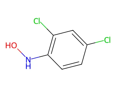 2,4-Dichloro-N-hydroxyaniline structure