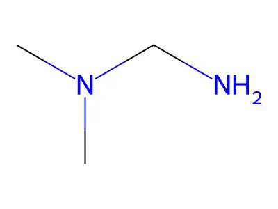 Methanediamine, N,N-dimethyl- structure