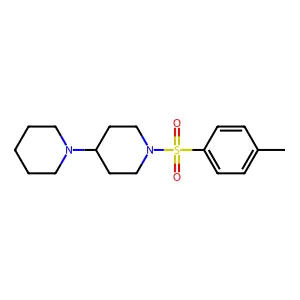 1-(4-Methylphenyl)sulfonyl-4-piperidin-1-ylpiperidine structure