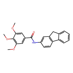 N-(9H-Fluoren-2-YL)-3,4,5-trimethoxybenzamide structure