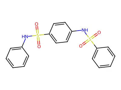 4-(benzenesulfonamido)-N-phenylbenzenesulfonamide structure