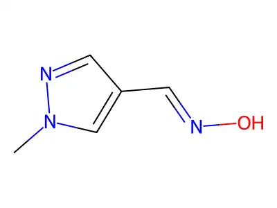 1-Methyl-1H-pyrazole-4-carbaldehyde oxime structure