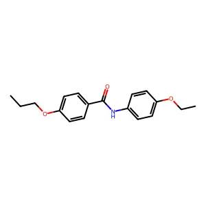 N-(4-ethoxyphenyl)-4-propoxybenzamide structure